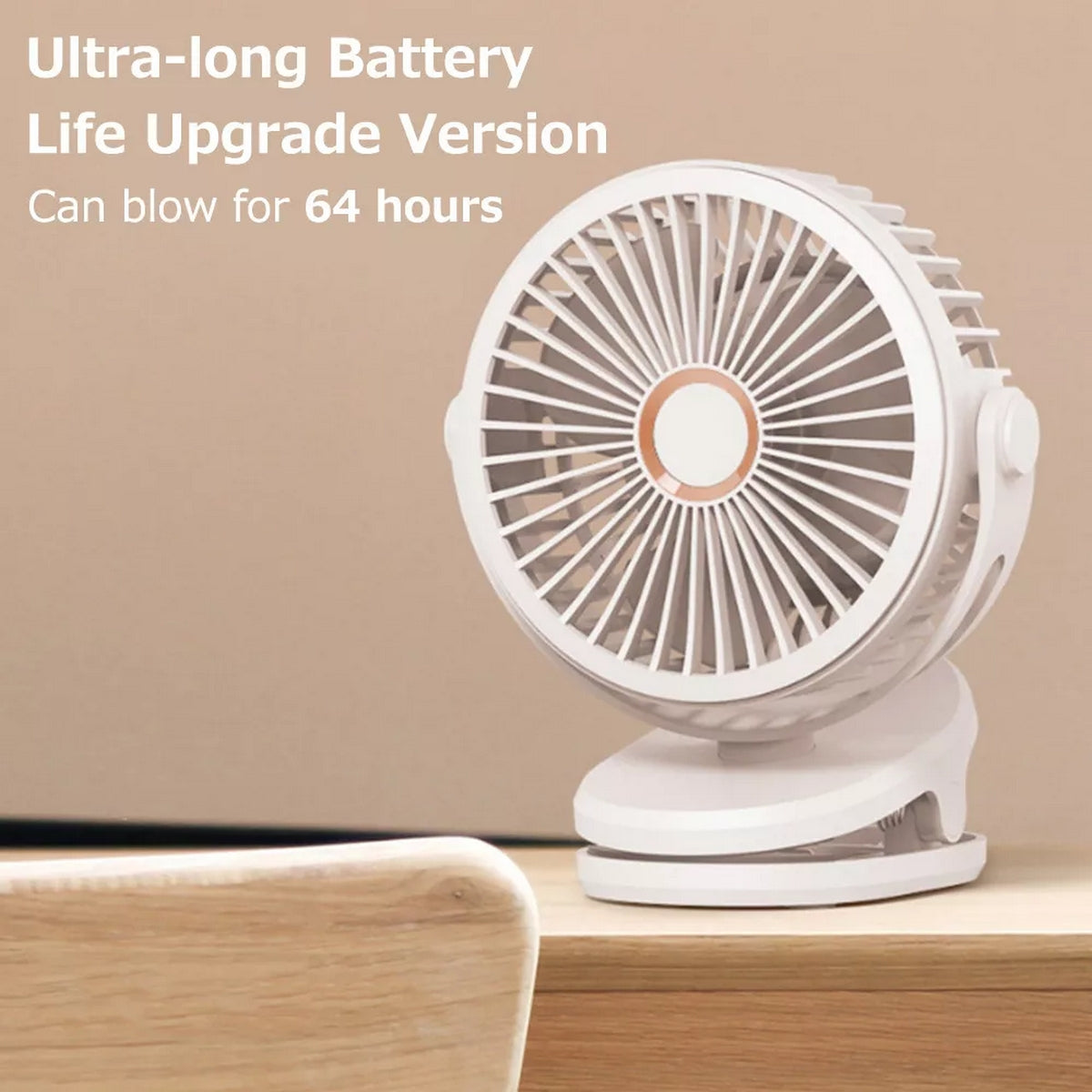 Ventilador Giro 360 Grados Portatil Reca