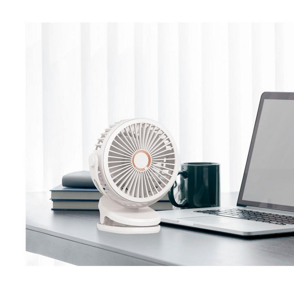 Ventilador Giro 360 Grados Portatil Reca